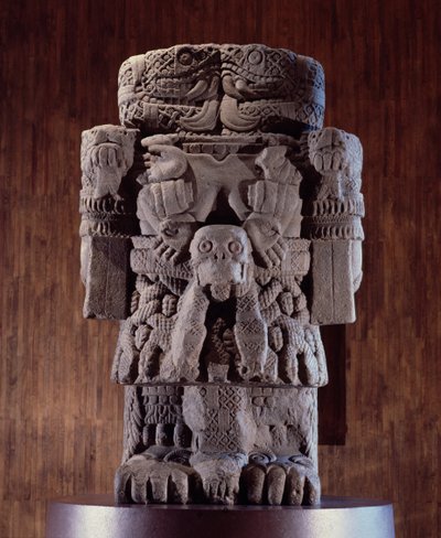 Coatlicue, Período Postclásico Tardío (1300-1521) de Aztec